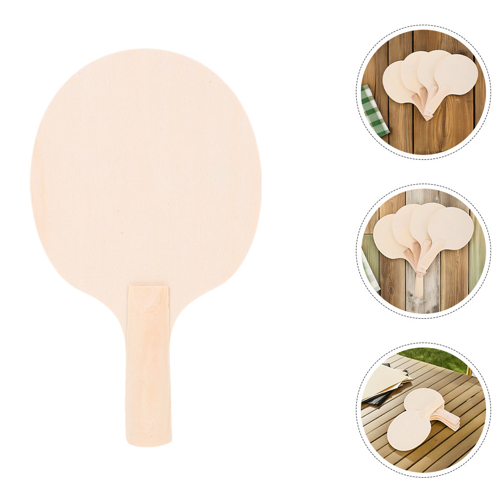 Table Tennis Racket - 4 paar DIY tafeltennisbatjes blanks, onafgewerkte