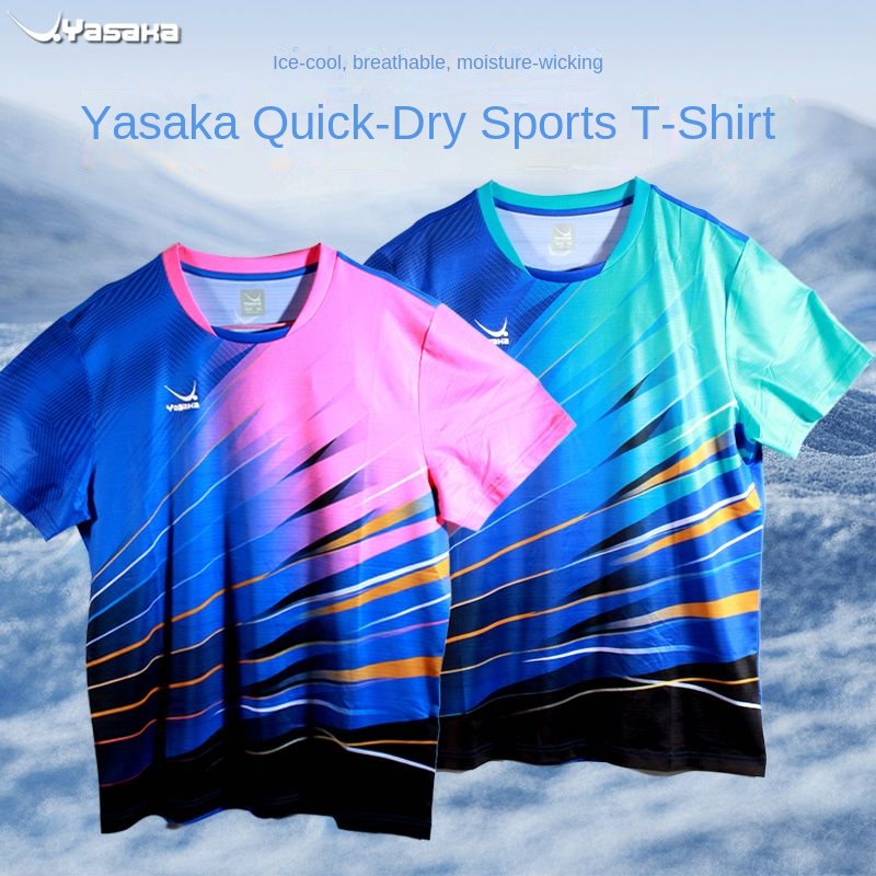 Table Tennis China - Yasaka Tafeltennis Trainingswedstrijd Sportuniform, Sneldrogend T-Shirt
