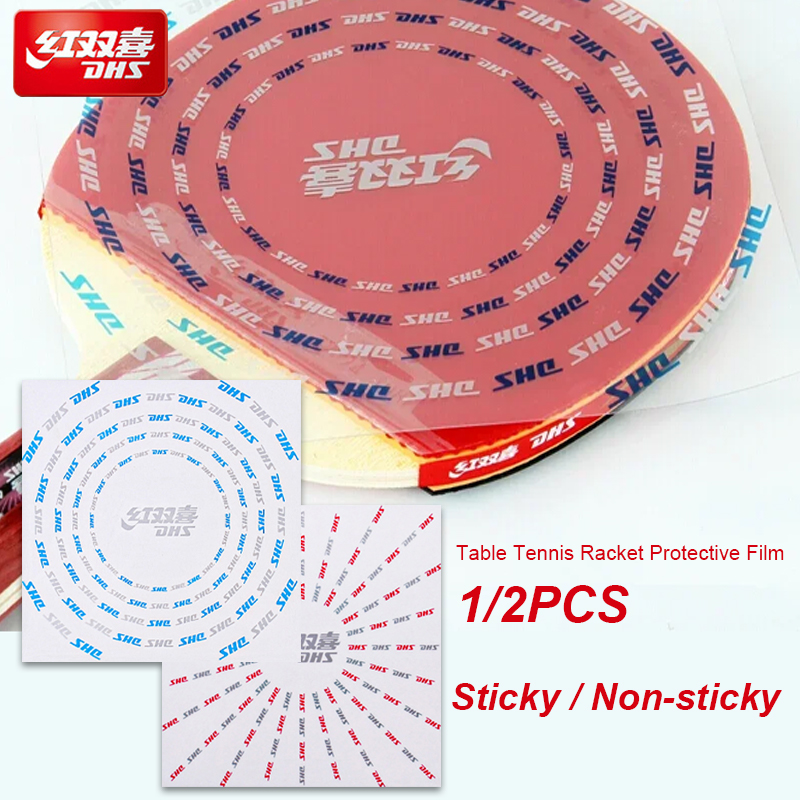 Table Tennis Vr - 1/2PCS DHS Tafeltennis Racket Beschermfolie Sticky