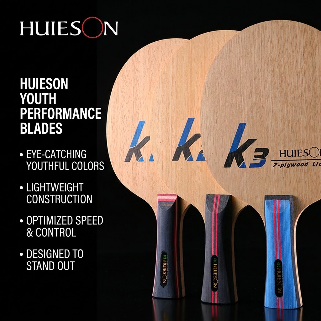Table Tennis Racket - Tafeltennisbat-basisplaat, Basisplaat van massief hout voor