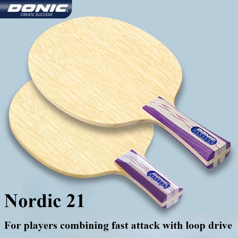 Table Tennis Racket - Donic Nordic 21 22 Tafeltennisbat Ping