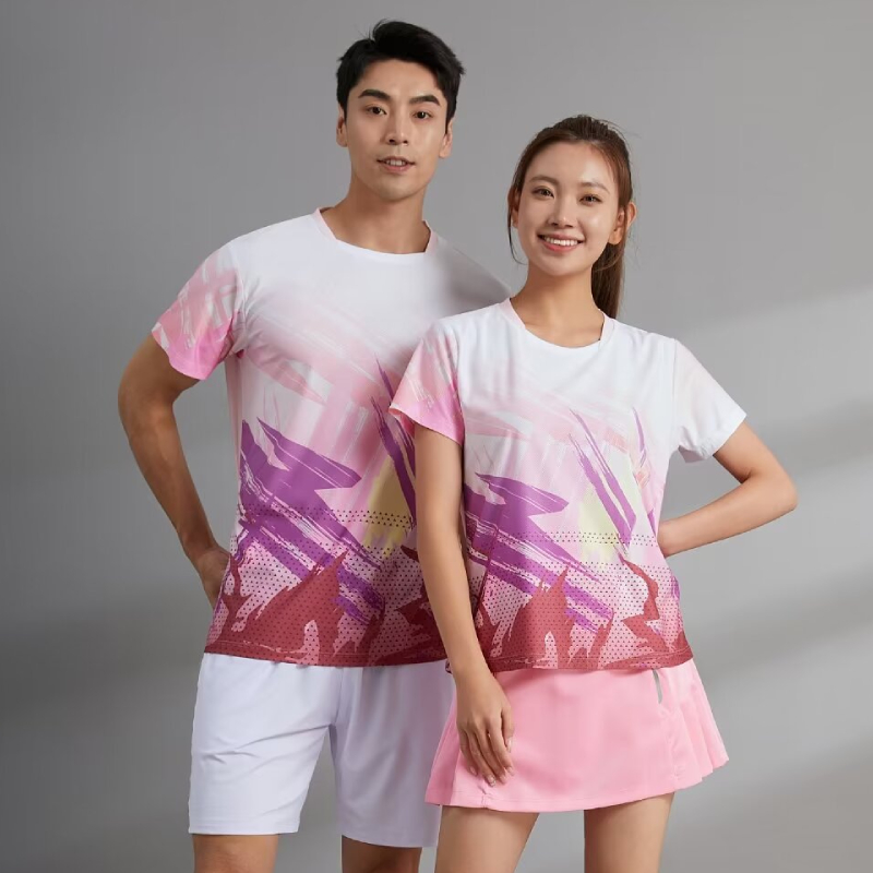 Table Tennis Jersey Design - Tafeltennis Jersey Mannen Vrouwen Korte Mouw