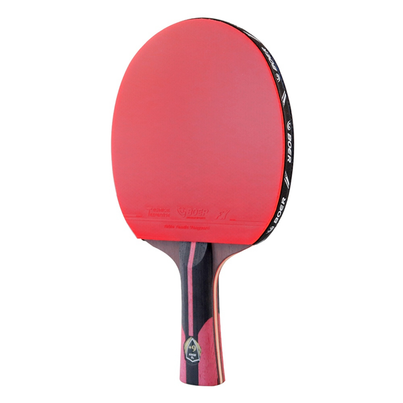Table Tennis No 1 - BOER 1-delig Carbon Black Blade Tafeltennisracket