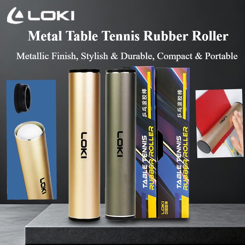 Table Tennis Zlc - LOKI Metalen Tafeltennis Rubber Roller Ball