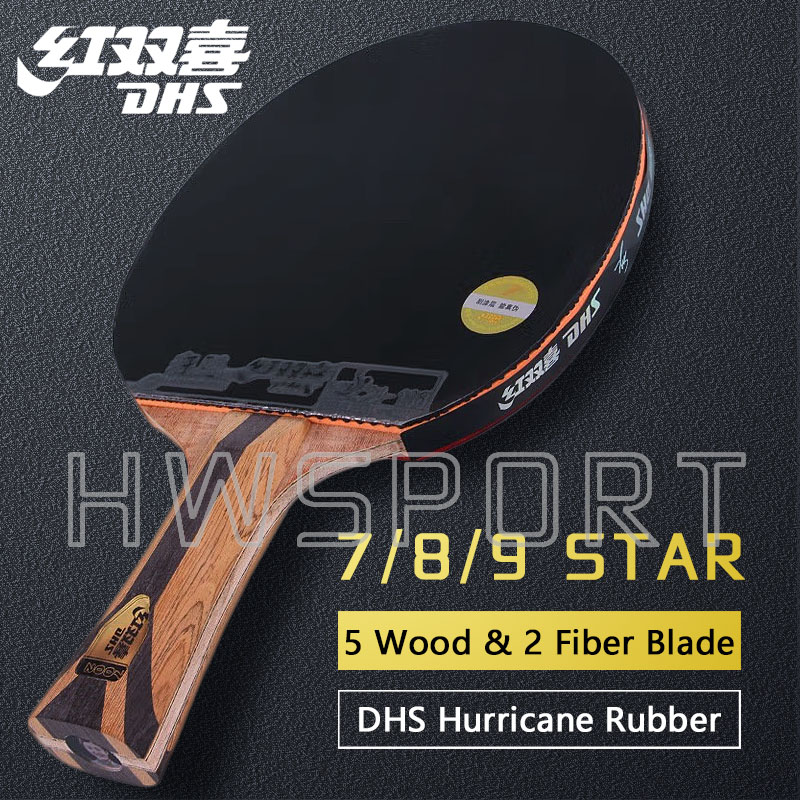 Table Tennis Zone - Originele DHS 7 Ster Tafeltennis Racket