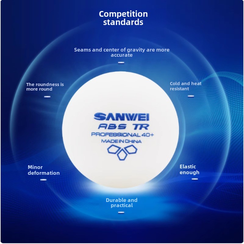 50 100 stks Sanwei Nieuwe Mate - Table Tennis Vr recensie en prijs