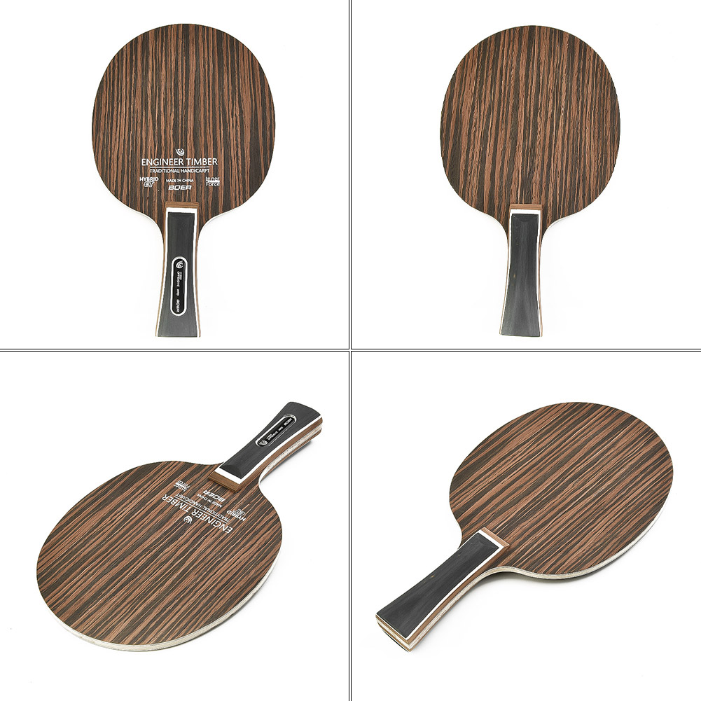 1 Stuk Tafeltennisblad Ebbenho - Table Tennis Zone recensie en prijs