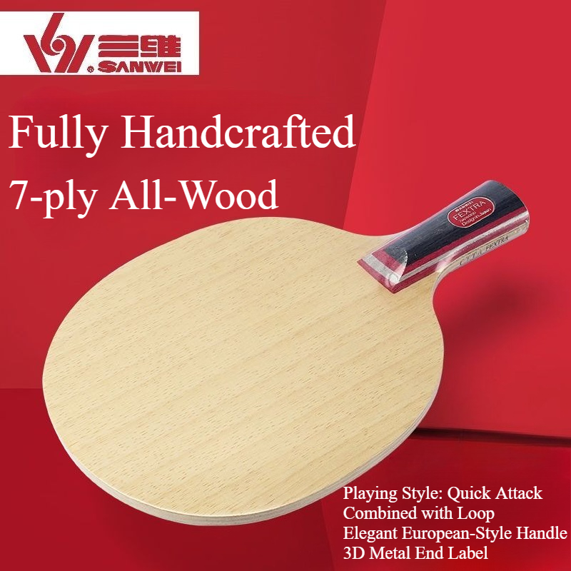 Nieuw SANWEI FEXTRA 7 Tafelten - Table Tennis Racket recensie en prijs