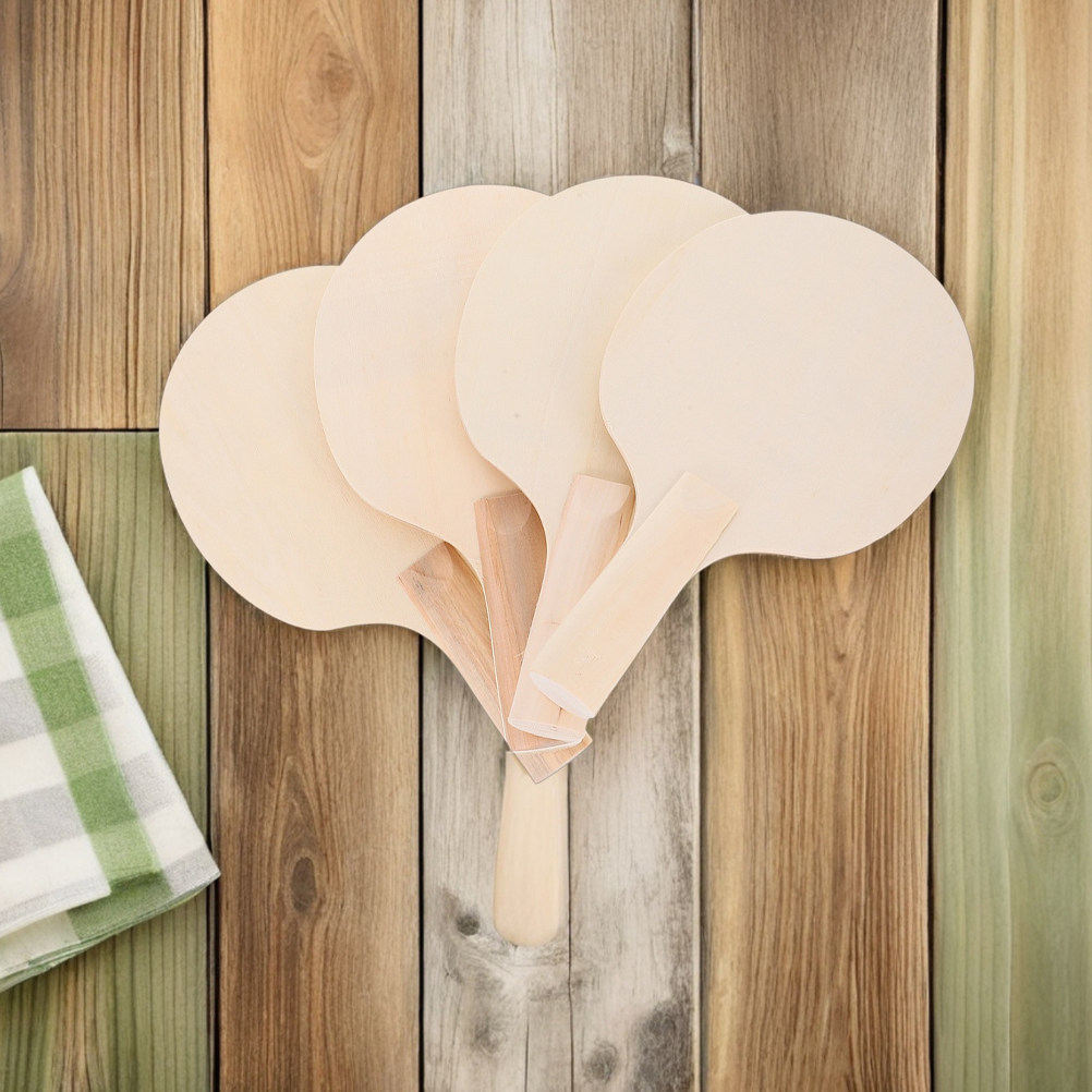 4 paar onbewerkte houten tafel - Table Tennis Racket recensie en prijs
