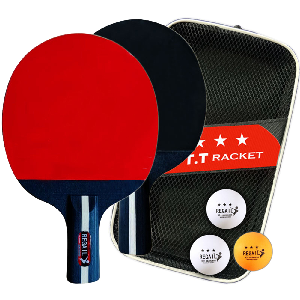 Pingpongracket 2 rackets & 3 b - Table Tennis Player recensie en prijs