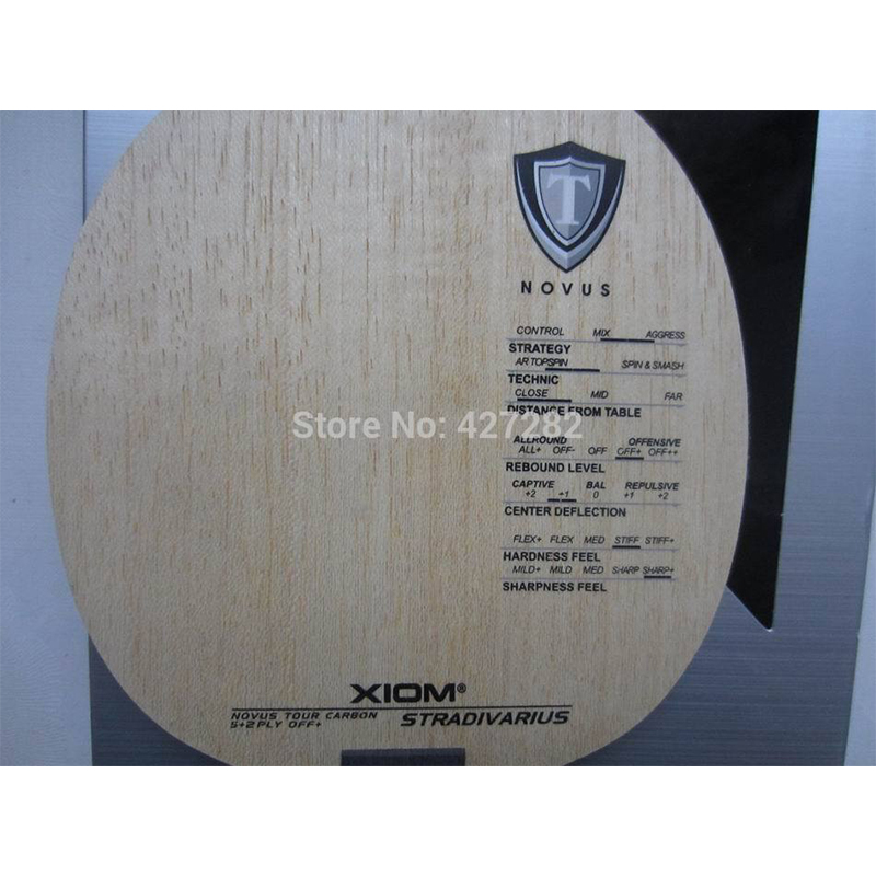 XIOM STRADIVARIUS tafeltennisb - Table Tennis Racket recensie en prijs