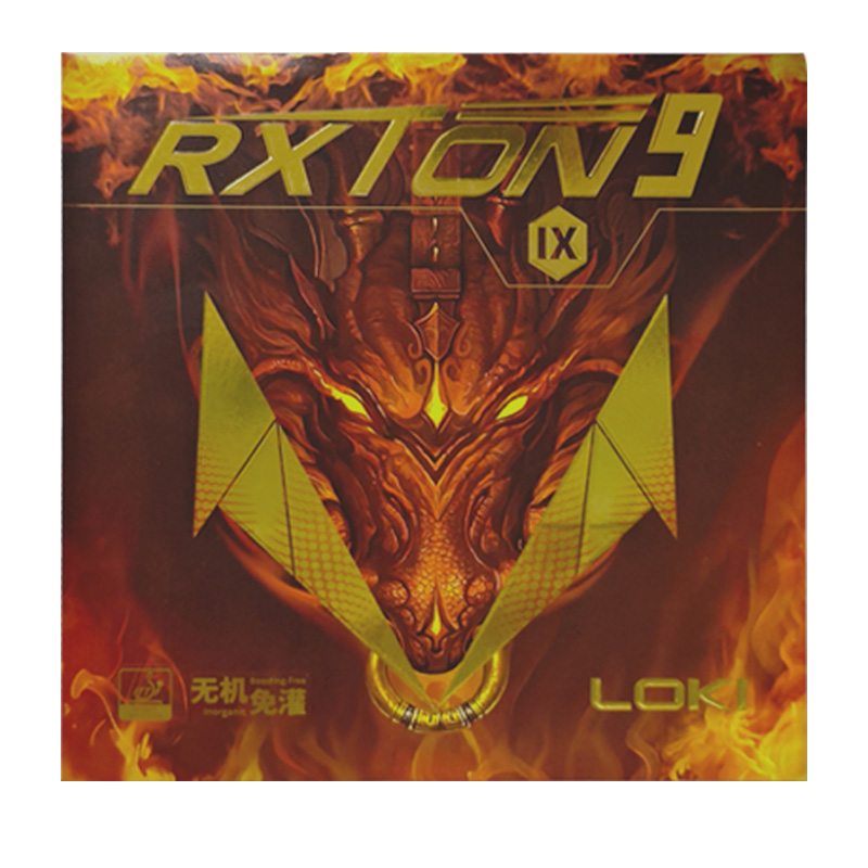 LOKI RXTON 9 Tafeltennisrubber - Table Tennis Rubber recensie en prijs