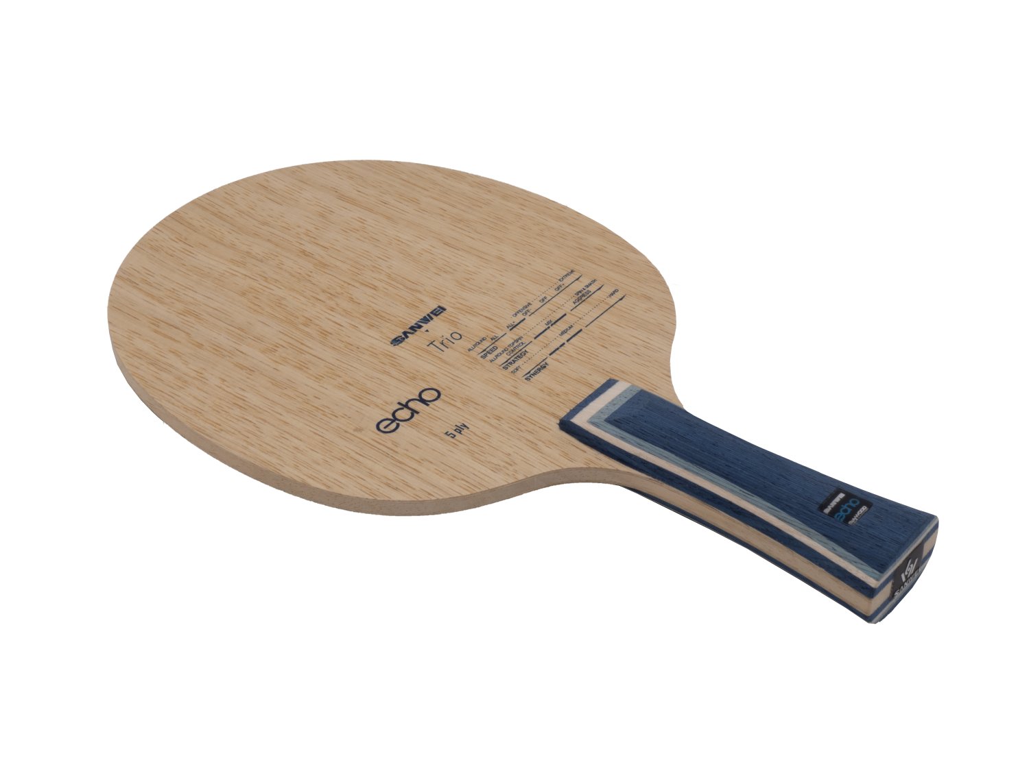 SANWEI Echo Tafeltennisblad 5- - Table Tennis Zlc recensie en prijs