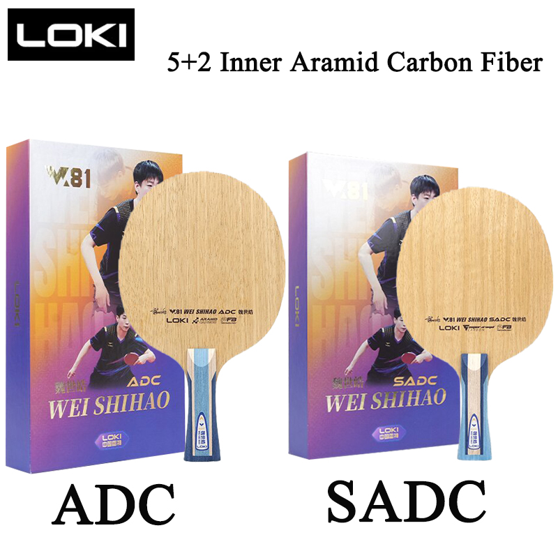LOKI W81 Serie ADC SADC Tafelt - Table Tennis Racket recensie en prijs