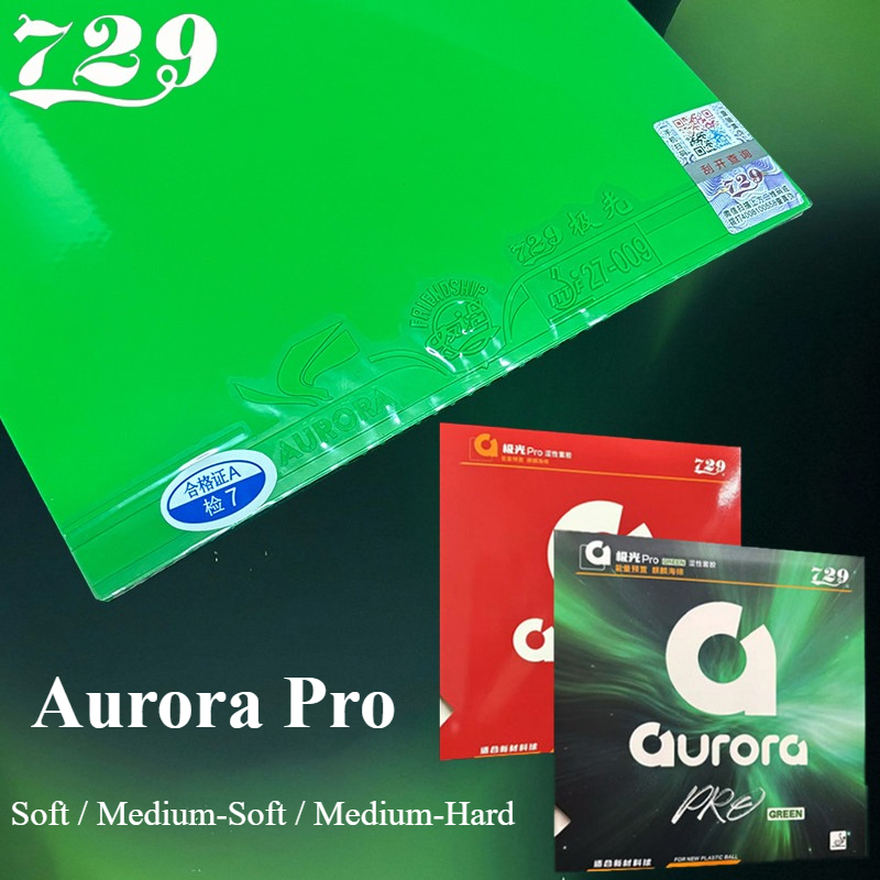 729 Friendship Aurora Pro Gree - Table Tennis Rubber recensie en prijs