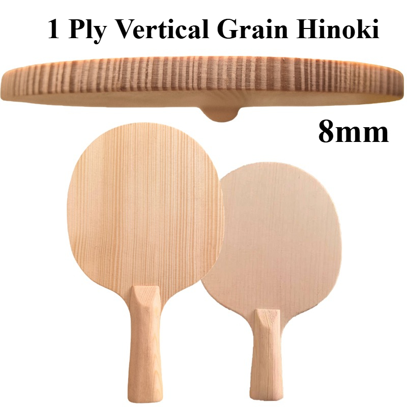 1-Ply 8mm Verticale Graan Hino - Table Tennis Paddle recensie en prijs