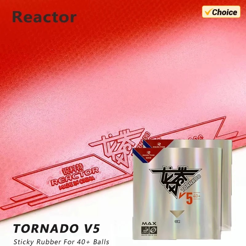 REACTOR Tornado V5 Tafeltennis - Table Tennis Rubber recensie en prijs