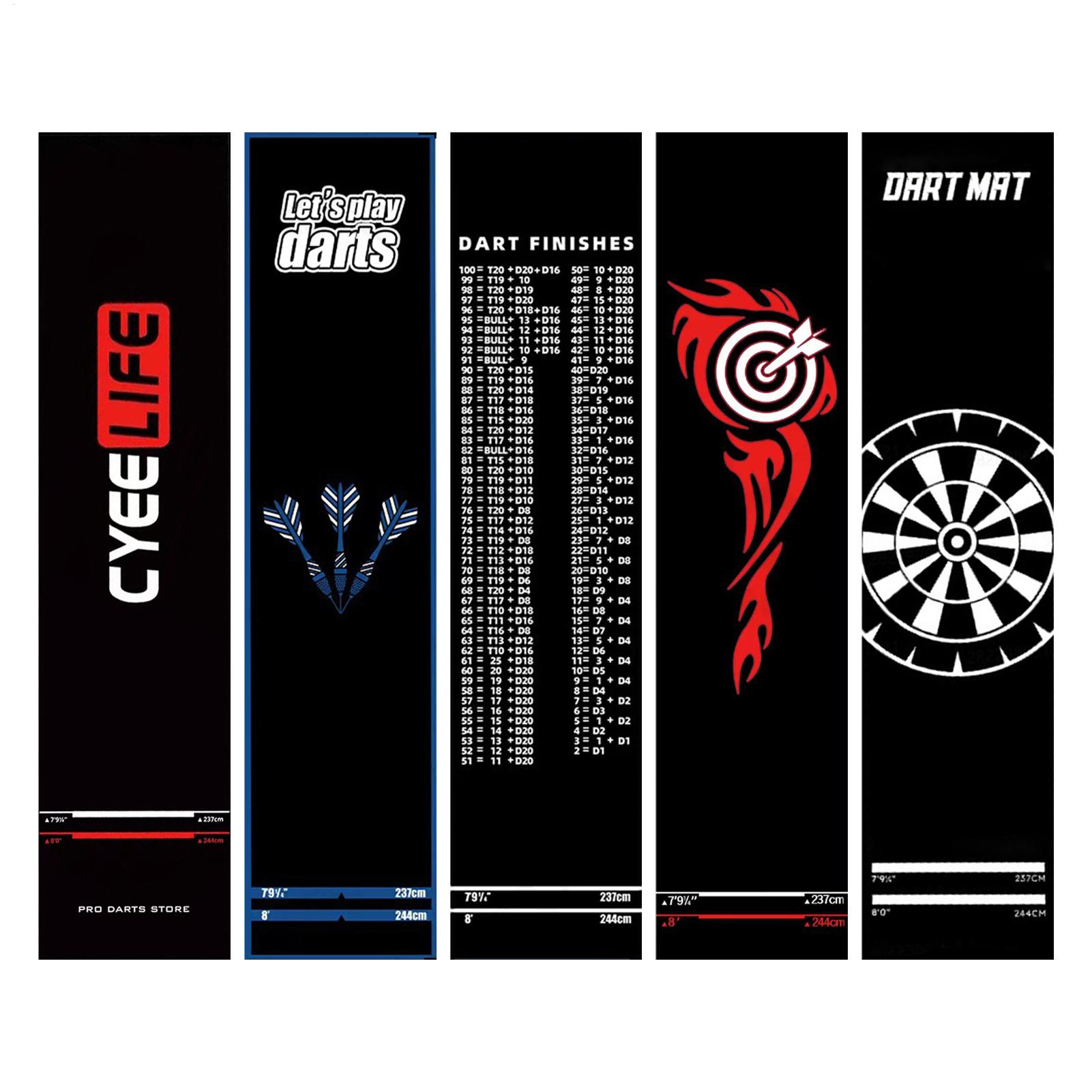 1-delige Dartmat Antislip Dart - Table Tennis Zone recensie en prijs