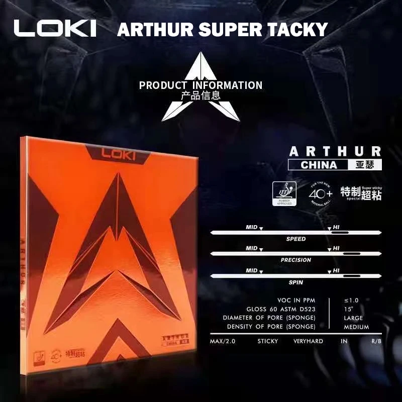 Originele Loki Arthur Europa/A - Table Tennis China recensie en prijs