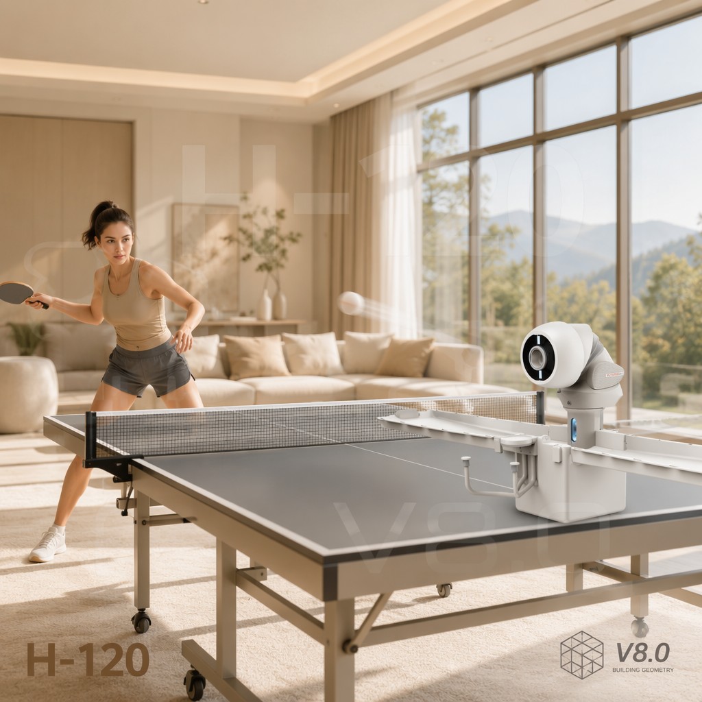 【CHIMU HOME】OMNI Smart Tafelte - Table Tennis Launcher recensie en prijs