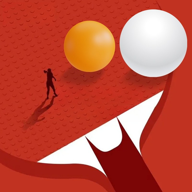 55 mm tafeltennis grote bal vo - Table Tennis Vr recensie en prijs