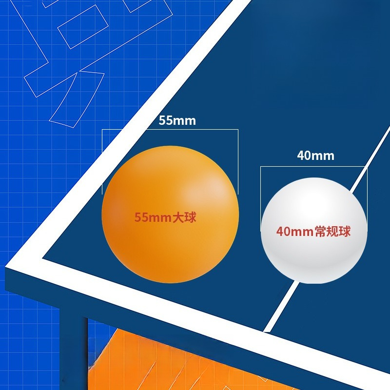 55 mm tafeltennis grote bal vo - Table Tennis Vr recensie en prijs